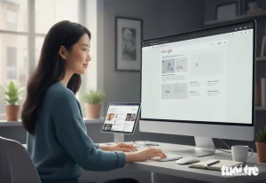 Google tung nuoc co lon Tich hop Gemini vao Chrome mo ky nguyen trinh duyet AI