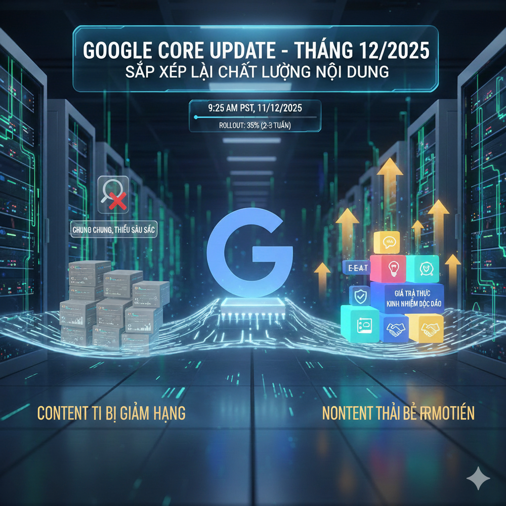 Google cập nhật cốt lõi Core Update tháng 12-2025, thông báo trên Google Search Status Dashboard Gemini Generated Image qbf0ofqbf0ofqbf0